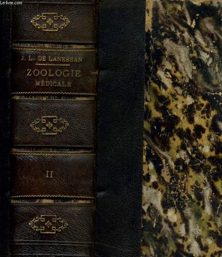 Manuel D'histoire Naturelle Medicale Tome Ii : Zoologie Médicale
