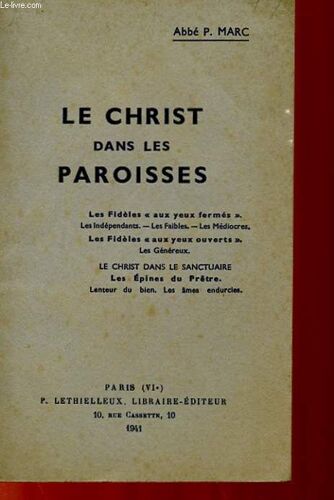 Le Christ Dans Les Paroisses