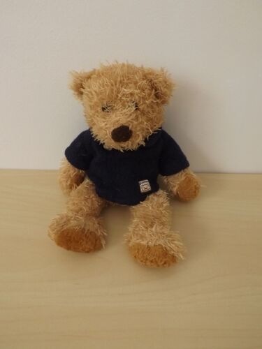 Peluche Doudou Ours Beige Pull Bleu Anna Club Plush