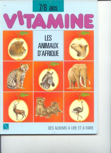Vit.7-8 Ans Anim.Afrique