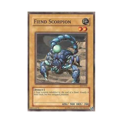 Yu Gi Oh - Fiend Scorpion - Ast-059 - Commune - Anglais