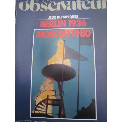 Jeux Olympiques :Berlin 1936 - Moscou 1980.