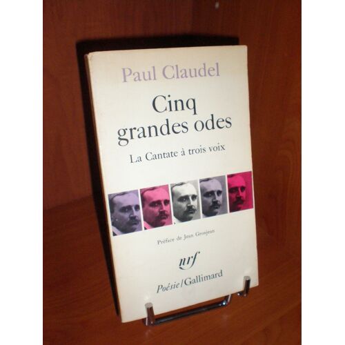 Cinq Grandes Odes - La Cantate À Trois Voix