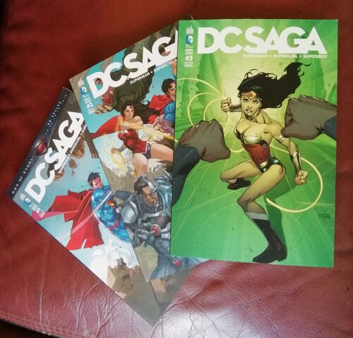 Lot 3 Albums Dc Saga Hors Série #1 #2 #3
