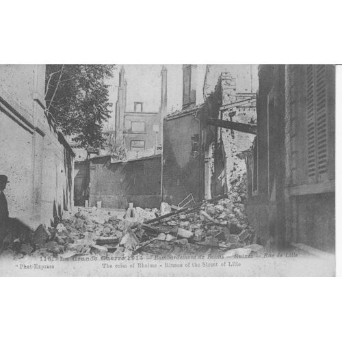 Reims - Les Ruines De La Rue De Lille - Tbe - Ref 060797