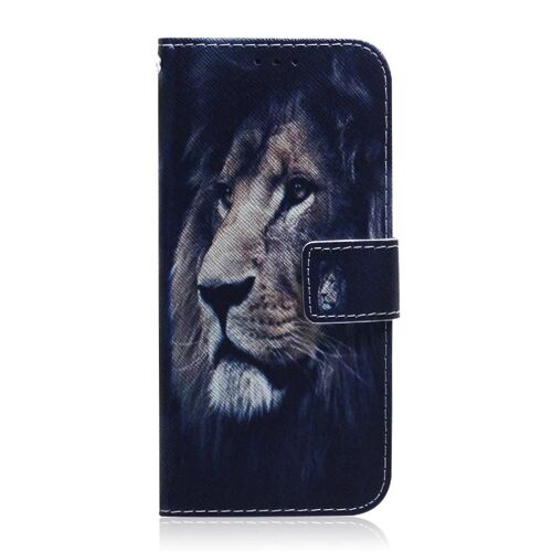 Flip Étui Pour Honor X5 4g Portefeuille Fermeture Magnétique Fentes Pour Cartes Peint Cuir Pu - C6