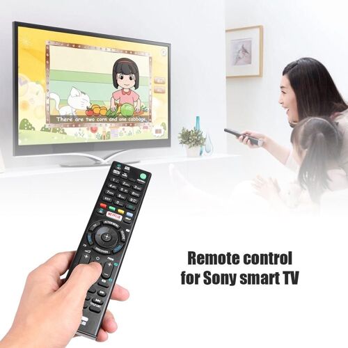 Télécommande de remplacement pour Sony Smart TV RMT-TX100D RMT-TX101J TX102U TX102D TX101E, accessoires de télévision intelligents