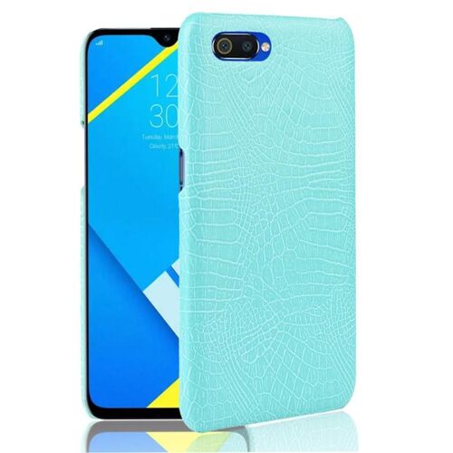 Étui Pour Classique Élégant Realme C2/Oppo A1k Anti Éraflure Compatibilité Mode Classique D'alligator Housse De Protection - Vert