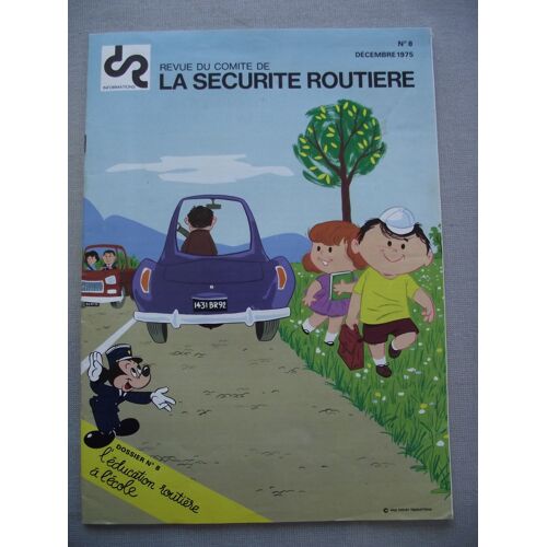 Revue Du Comite De La Securite Routiere N° 8
