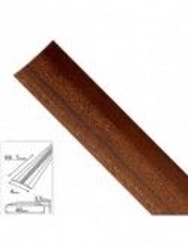 Couvre-joint adhésif pour moquettes métal sapelli 98,5 cm