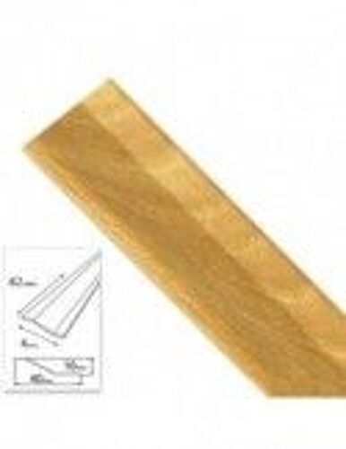 Couvre-joint adhésif pour céramique métal chêne 82,0 cm
