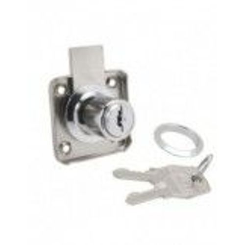 Serrure meuble pour tiroir 361/25 chromée