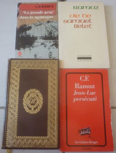 Charles-Ferdinand Ramuz, Romans Suisses : La Grande Peur Dans La Montagne + Vie De Samuel Belet + Jean-Luc Persécuté + Aline, Suivi De Trois Nouvelles (Cercle Du Bibliophile)