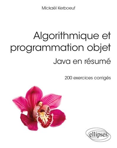 Algorithmique Et Programmation Objet - Java En Résumé, 200 Exercices Corrigés