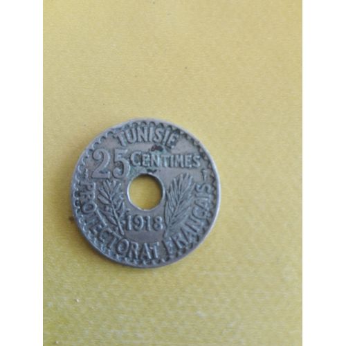 5 Centimes Tunisie 1918 En L État Sur Les Photos