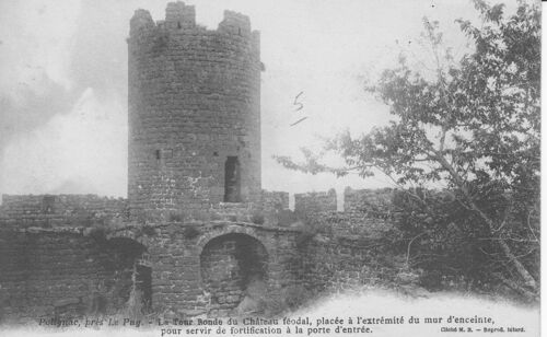 Polignac - La Tour Ronde Du Château Féodal - Tbe - 060700