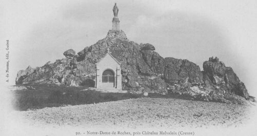 Châtelus Malvaleix - Notre-Dame De Roches - Carte Précurseur - Tbe - Ref 060664