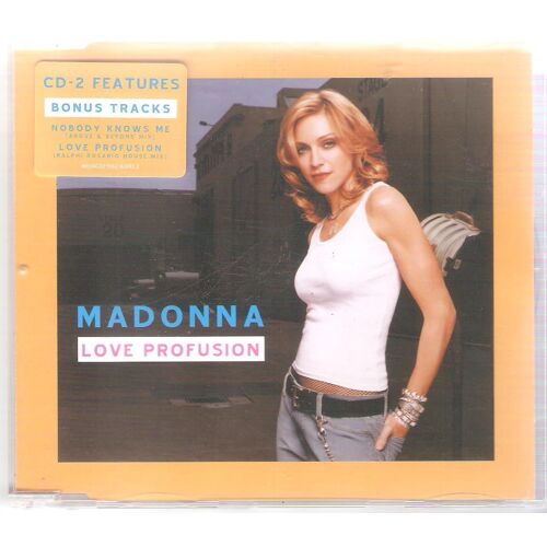 Cd Maxi Madona Love Profusion 2003