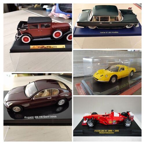 Lot De 14 Minis Voitures De Collection Avec Leur Emballage