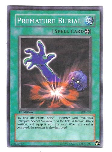 Premature Burial Ske-039 - Carte Yu-Gi-Oh ! [Premiere Edition 1]