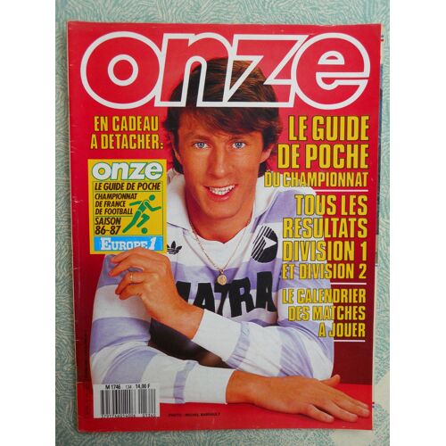 Onze N° 134 De Février 1987