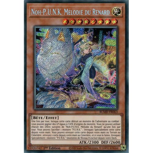 Yu Gi Oh ! Deck P.U.N.K. Prêt Pour Être Jouer En Français