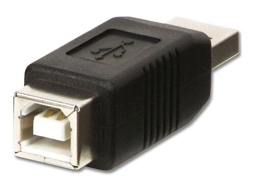 Lindy - Adaptateur USB - USB (M) pour USB type B (F) - USB 2.0 - noir