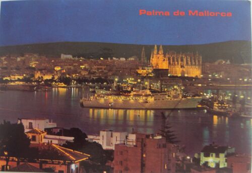 Espagne.. Palma De Mallorca . Detalle Del Puerto, Au Verso 2 Timbres12 Pta Universidad De S. Marcos. Lima Et 3 Pta Juan Carlos (Non Oblitéré)