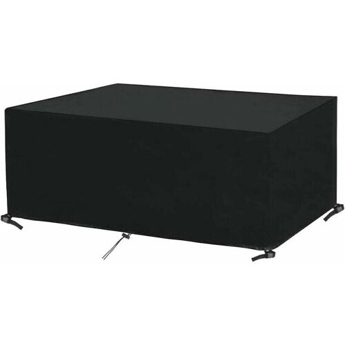 Housse Table Jardin Rectangulaire Housse De Protection Pour Salon De Jardin Housse De Protection Impermeable Pour Meubles De Jardin Bache De Protection Etanche Tissu Oxford (170 X94 X71cm) Goodnice