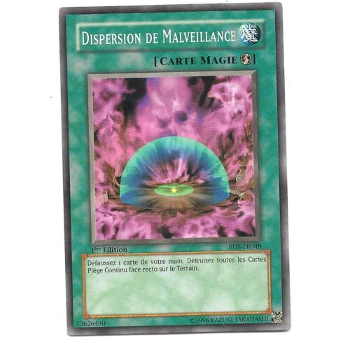 Dispersion De Malveillance Rds-Fr048 - Carte Yu-Gi-Oh ! [Premiere Edition 1] Vf