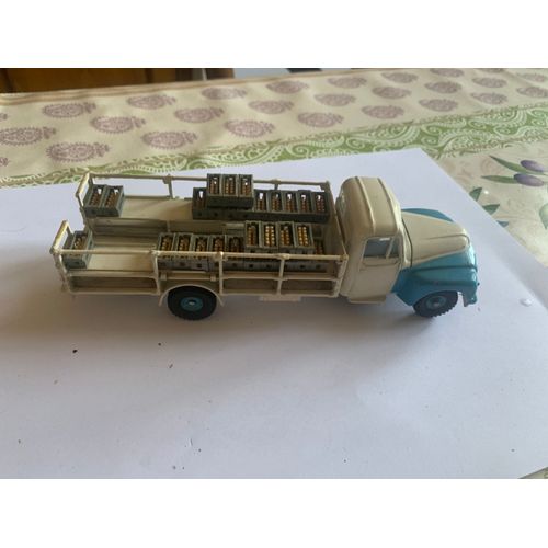 Camion Citroën Dinky Toys 586 Châssis Type 55 Camion Transport De Lait Modèle Original Sans Boîte-Dinky Toys