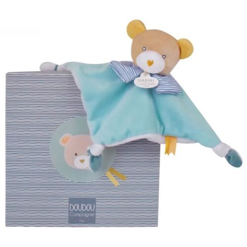 Doudou Et Compagnie Maé L'ours Doudou Carré (1 Doudou + 1 Boîte)