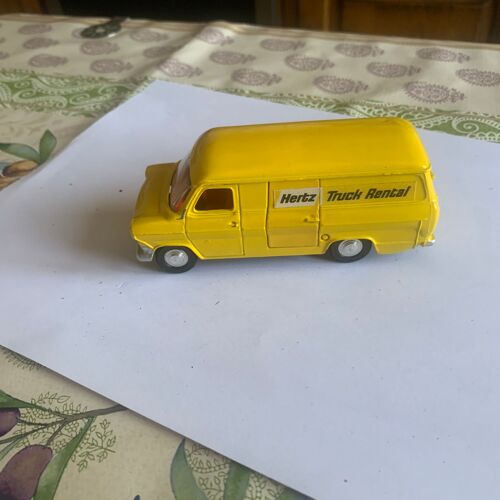 Van Hertz Truck Rental Dinky Toys Modèle Original Made In England Sans Boîte-Dinky Toys