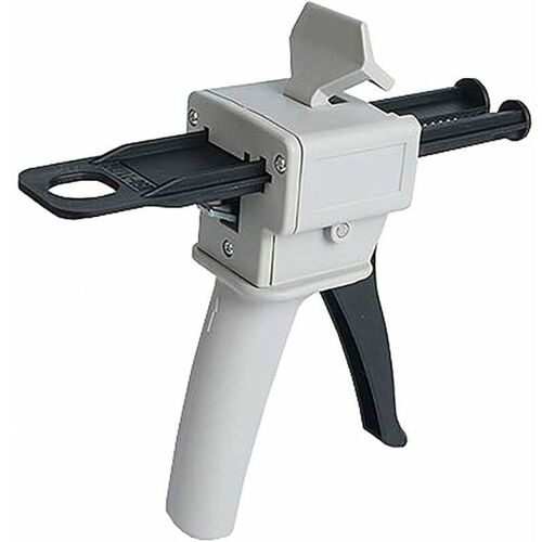 Pistolet extrudeur,Pistolet Distributeur Epoxy 50 ml, AB Pistolet a Colle Epoxy Poignee Applicateur pour Melange Colle, Ratios 1:1 et 2¿:1 (Pistolet) goodnice