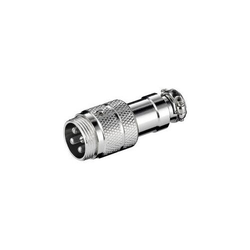 Fiche audio pour microphone mâle 4pins cd11681