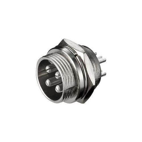 Bornier audio Microphone mâle, 4 broches, à vis, à souder cd11232