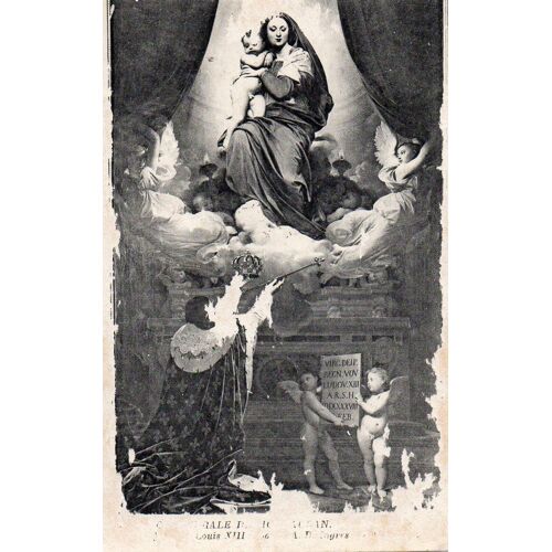 Carte Postale Ancienne - Cathédrale De Montauban - Voeu De Louis 13 (Ingres)