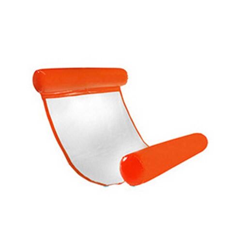 Orange -Hamac À Eau Flottant, Gonflable Et Inclinable, Pour Natation, Matelas De Piscine, Jouet, Bouée, Lit De Détente, Activités Aq