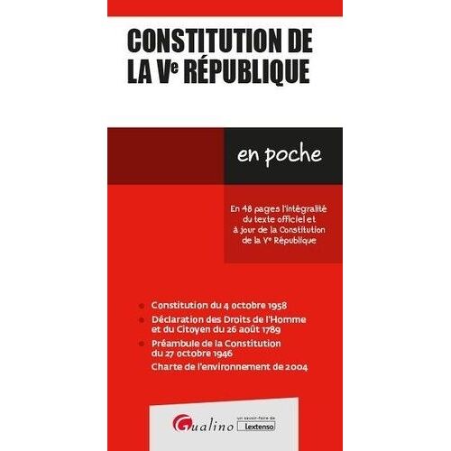 Constitution De La Ve République