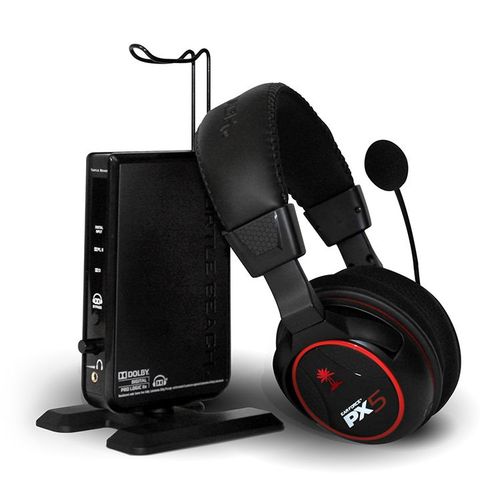 Turtle Beach EarForce PX5 - Casque micro Gaming sans fil pour Xbox 360 et PS3 - Dolby Surround 7.1