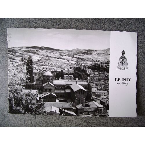 Carte Postale Le Puy Vue D'ensemble De La Cathédrale