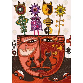 Surrealist Cat - Puzzle 1000 Pièces