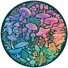 Circle Colors - Champignons - Puzzle 500 Pièces