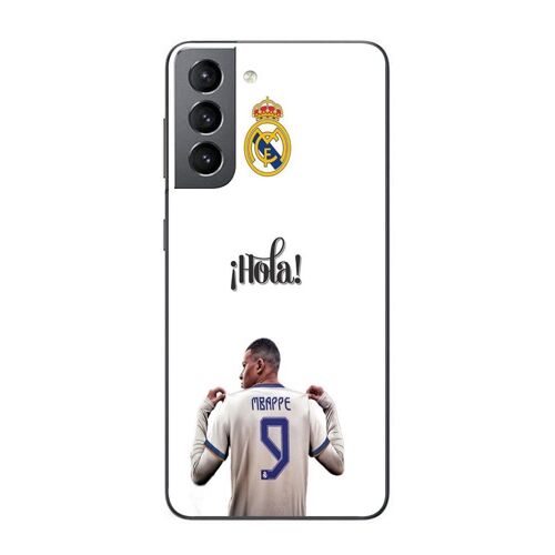 Coque Samsung Galaxy S21 Plus 5g Kylian Mbappe Real Madrid 9 Hola