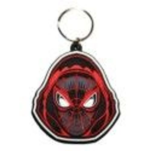 Pyramid International Spider-Man Miles Morales (Hooded) Rubber Keychain, Porte-Clés Mixte, Multi, One Size