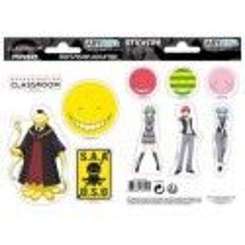 Abystyle - Assassination Classroom - Stickers - 16x11cm/ 2 Planches - Koro