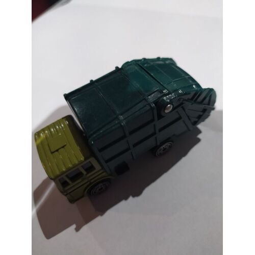 Camion De Poubelles Vert 1/90