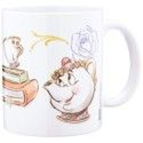 Disney La Belle Et La Bête - Mug Château Enchanté Zip