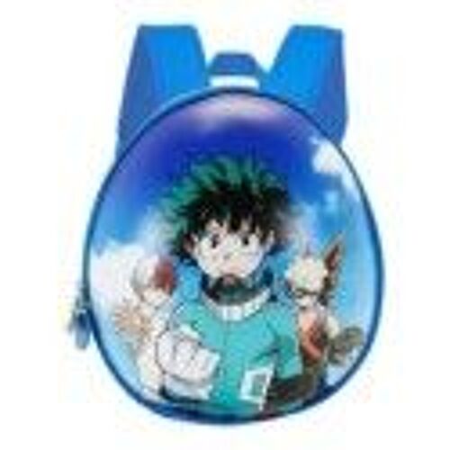 Karactermania My Hero Academia 1 2 3 Action-Sac À Dos Eggy, Bleu