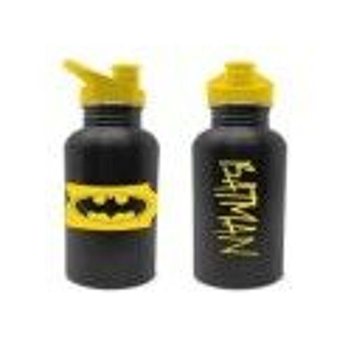Pyramid International Batman Bouteille D'eau En Métal (Symbole De Chauve-Souris Déchirée) 700 Ml  Produit Officiel